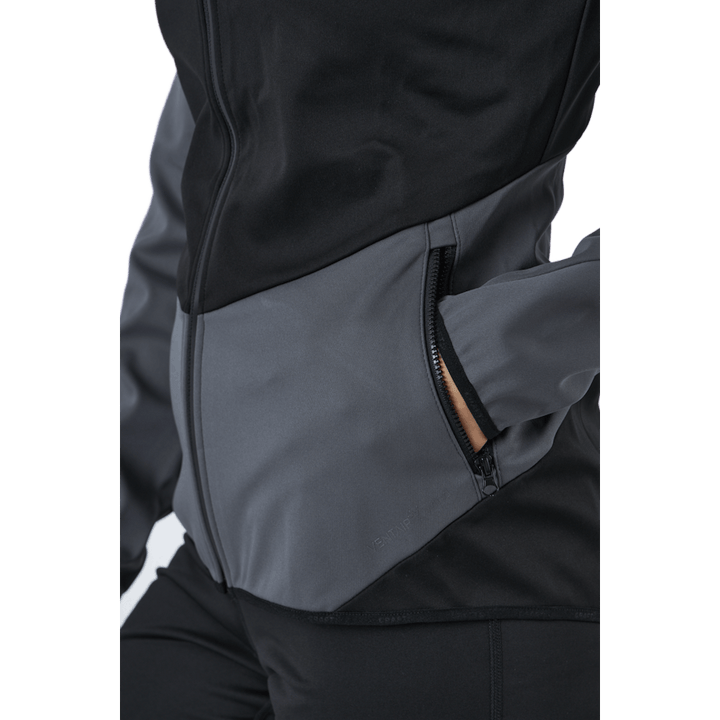 Glide Jkt W Nero-granito