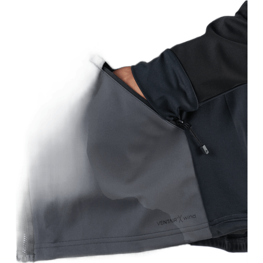 Glide kap Jkt M Zwart-graniet