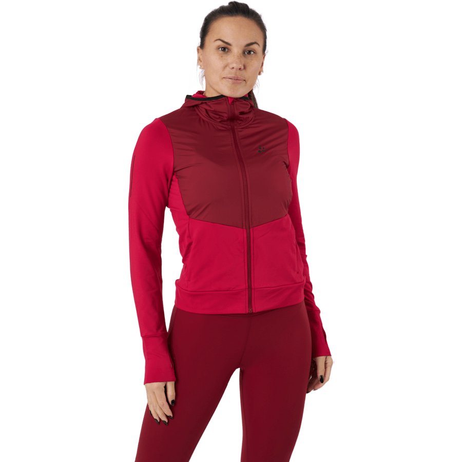 Kurtka z kapturem Adv Charge Jersey Rhubarb-machine