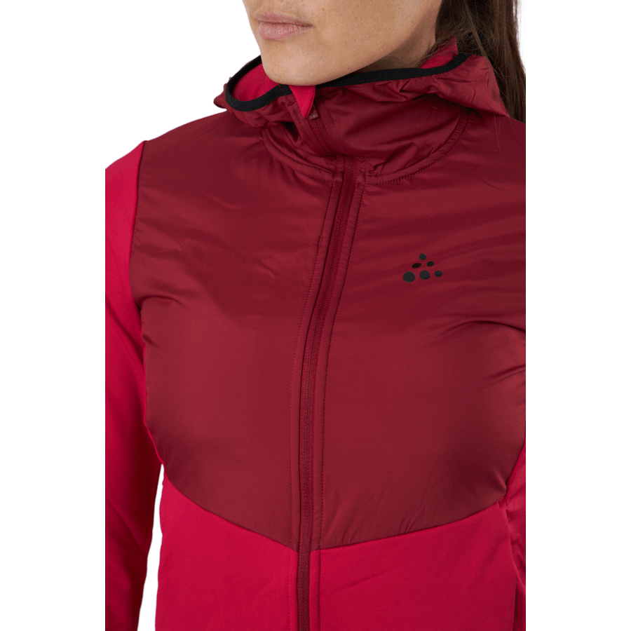 Kurtka z kapturem Adv Charge Jersey Rhubarb-machine