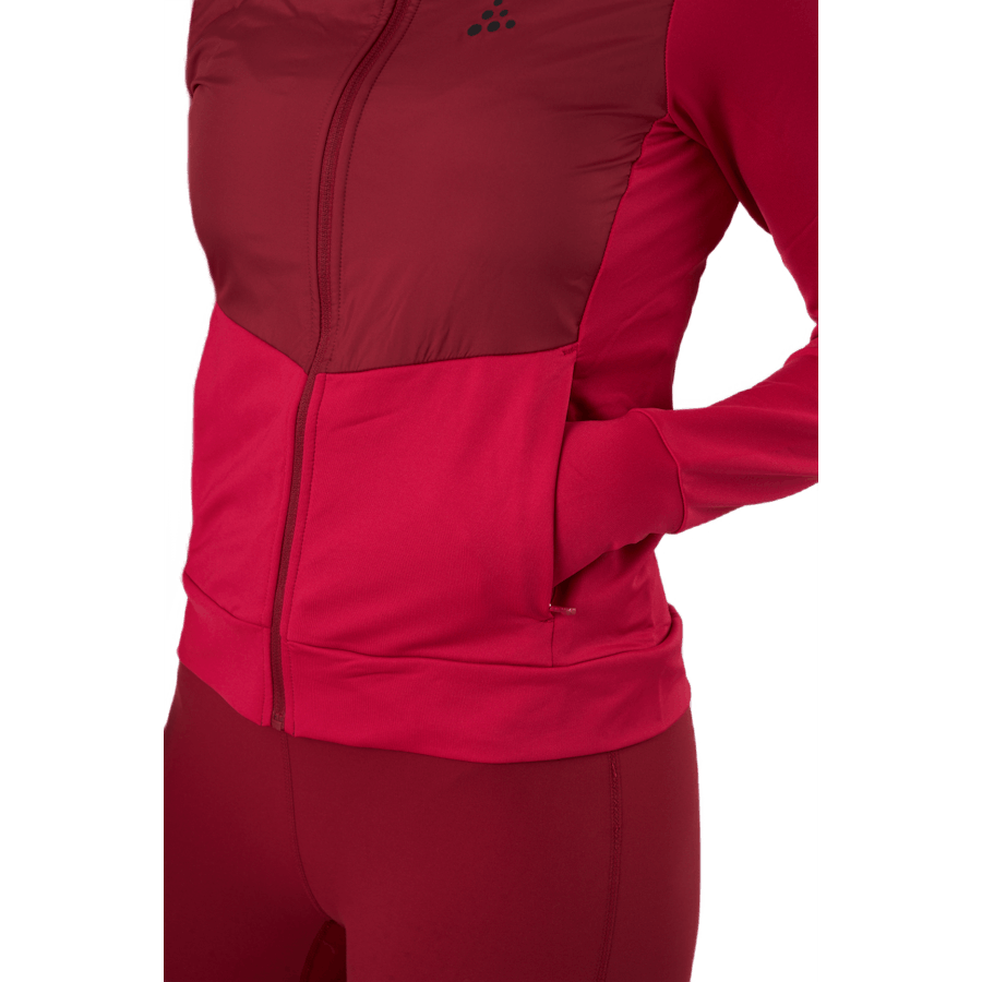 Kurtka z kapturem Adv Charge Jersey Rhubarb-machine