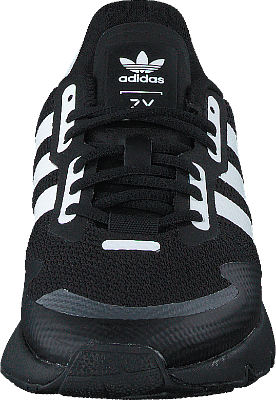 Zx 1K Boost Noir Noyau / Blanc Nuage / Noir Argent Métallisé