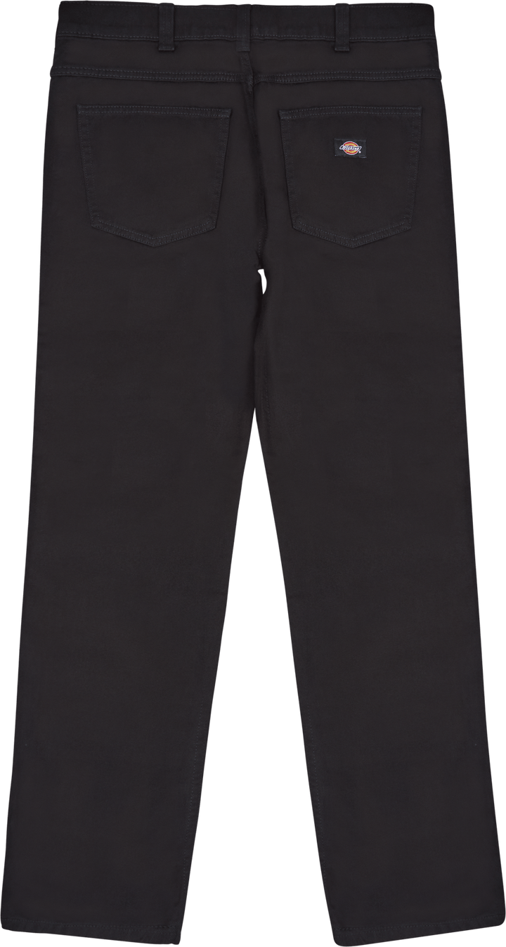 Houston Denim Gespült Schwarz