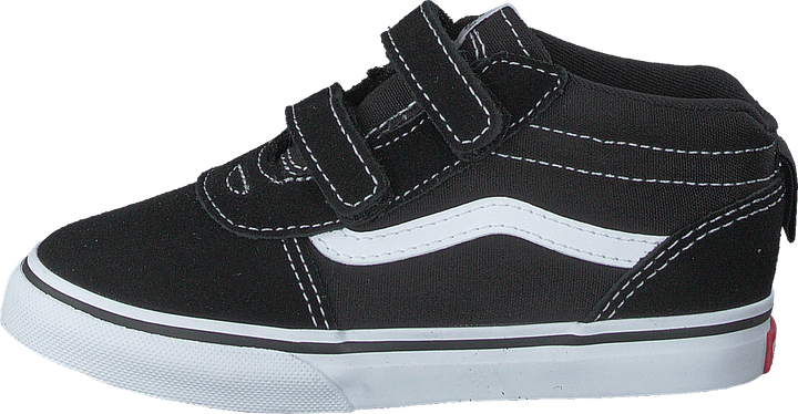 Td Ward Mid V (Wildleder/Leinwand)schwarz/weiß