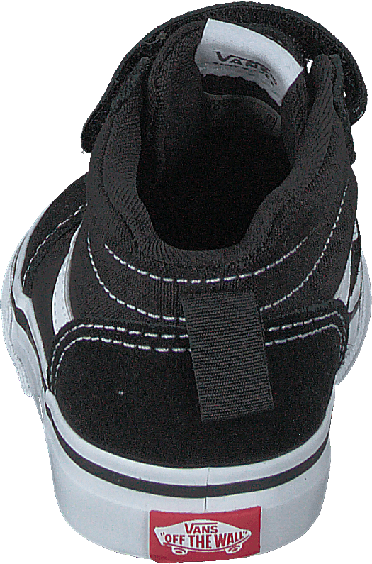 Td Ward Mid V (Wildleder/Leinwand)schwarz/weiß