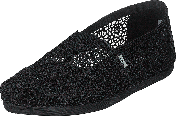 Blk Moroccan Hæklet Wm Alpr E 001 Sort