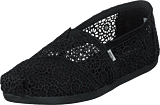 Blk Moroccan Hæklet Wm Alpr E 001 Sort