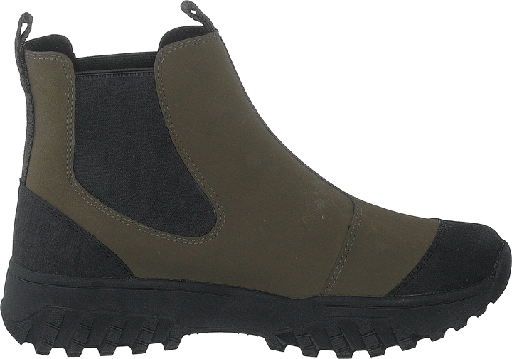 Magda Gummistiefel Dark Olive/Schwarz