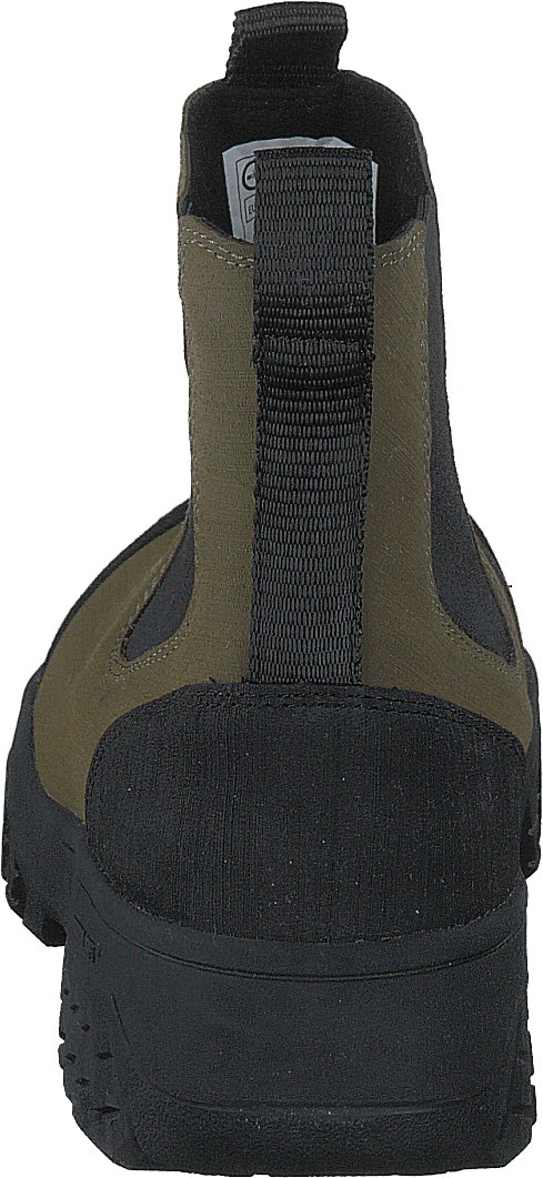 Magda Gummistiefel Dark Olive/Schwarz