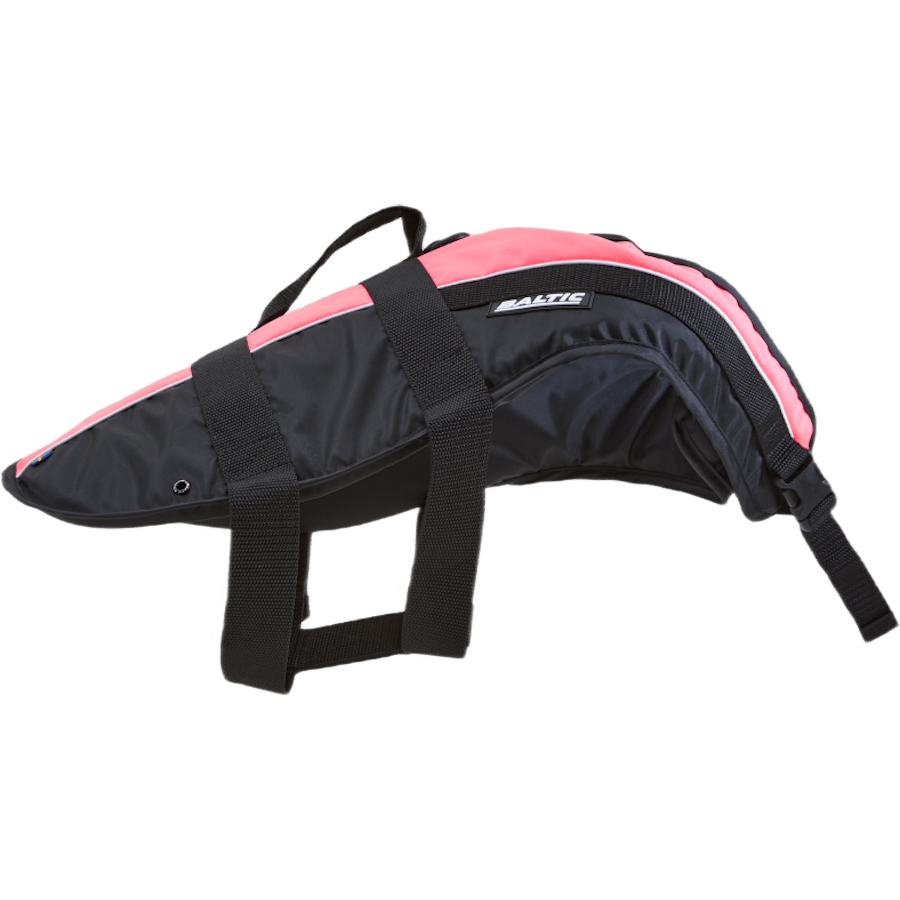 Hundväst mascotte roze/zwart