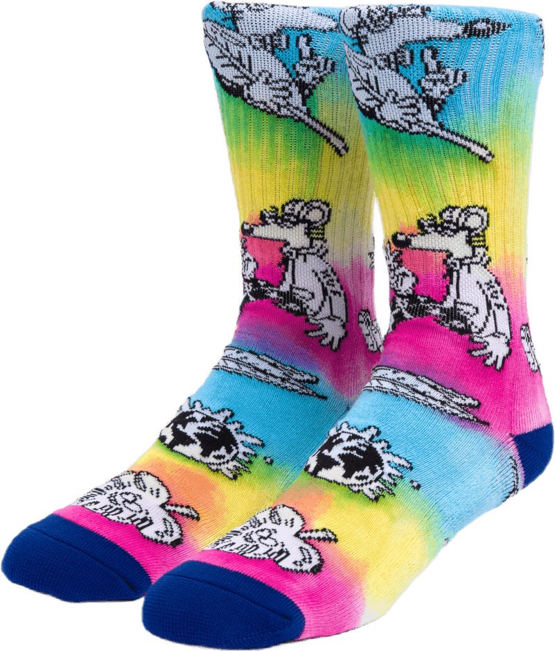 Steven Harrington Td Crew kojinės Tie Dye