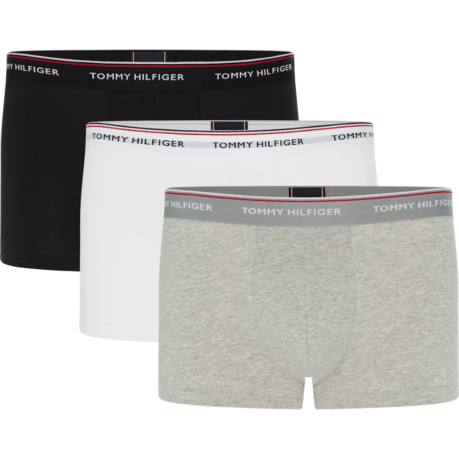 3p Trunk, 004 Black/grey Heather/white