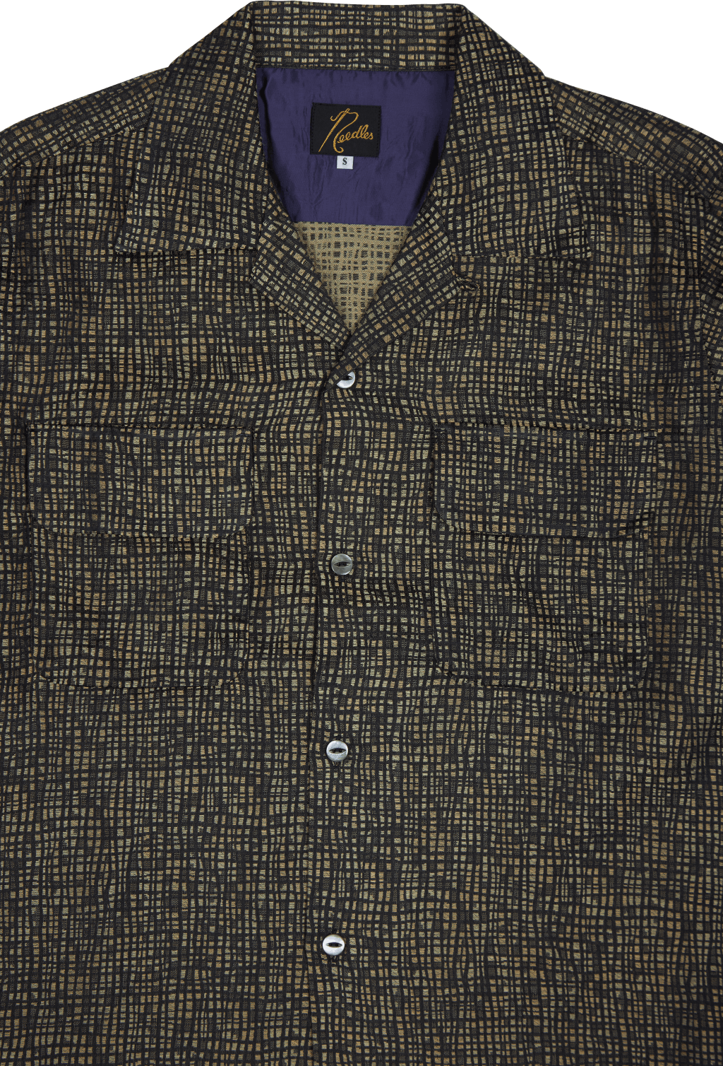 Needles C.o.b. Classic Shirt - Noir/kaki