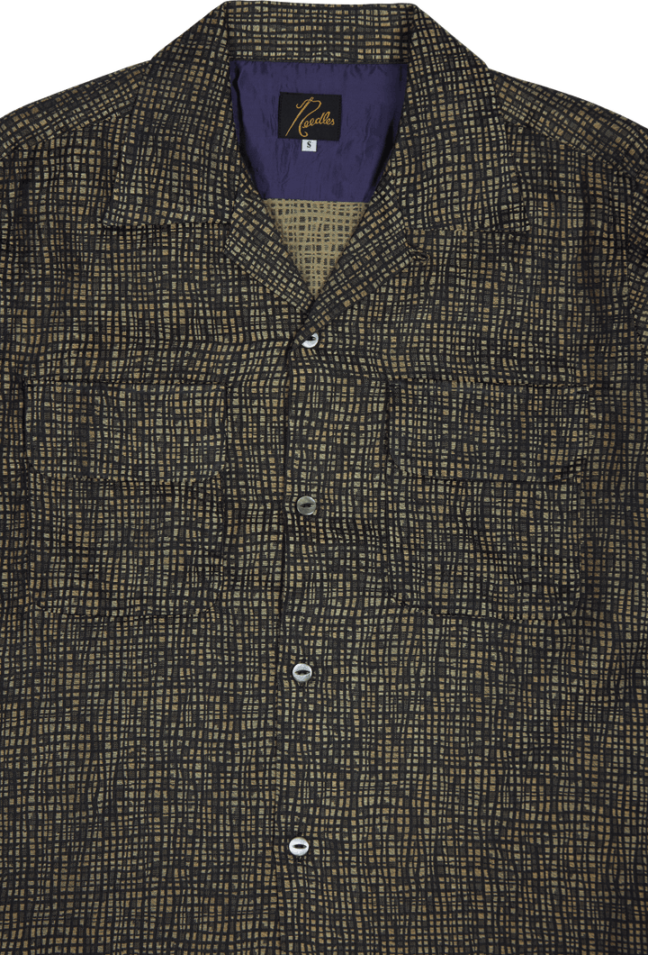 Needles C.o.b. Classic Shirt - Noir/kaki