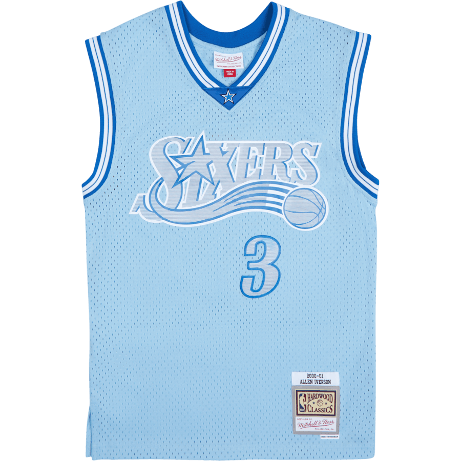 Maglia Swingman dei 76ers in maglia spaziale