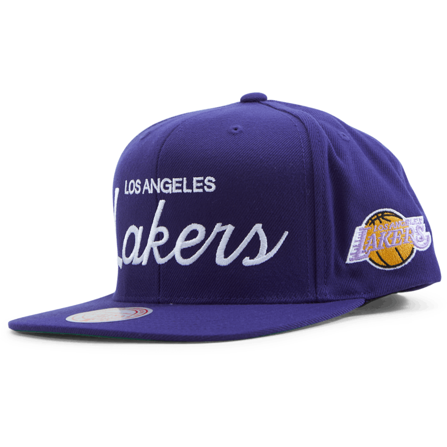 Lakers Vintage Draft Script Snapback