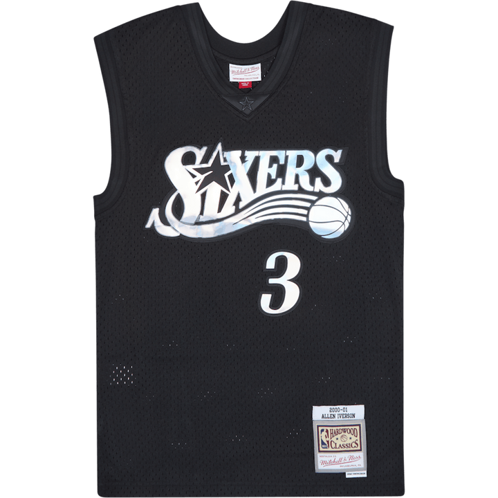 76ers Iridescent Swingman Jersey - Allen Iverson