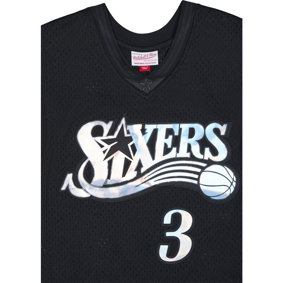 76ers Iridescent Swingman Jersey - Allen Iverson