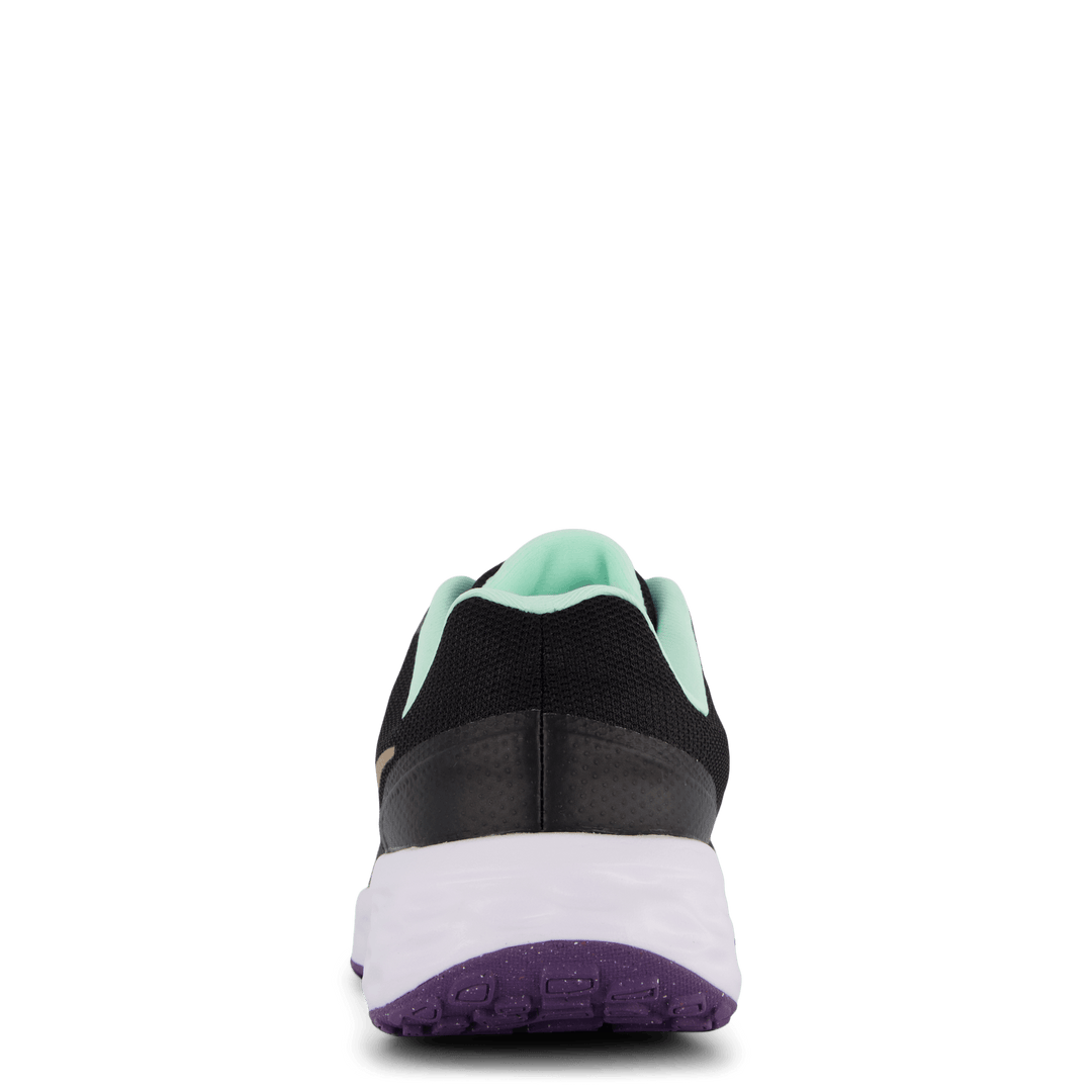 Revolution 6 GS Big kids Black/mtlc Red Bronze-mint Foa