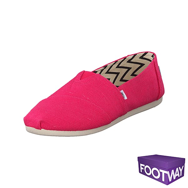 Klassisches Erbe Recyceltes Canvas Himbeere