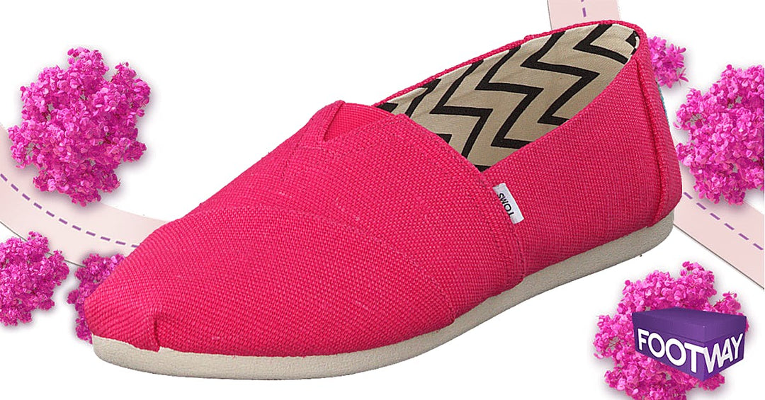 Klassisches Erbe Recyceltes Canvas Himbeere