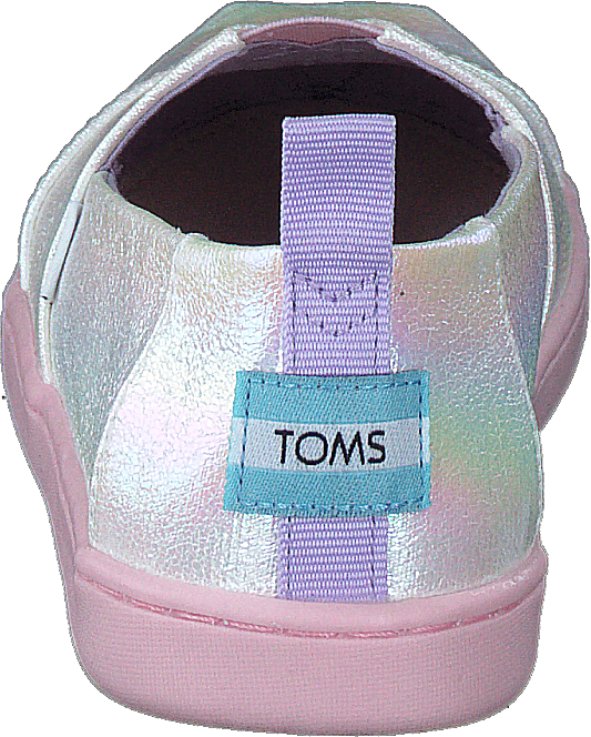 Klassischer schillernder Streifen Weiß