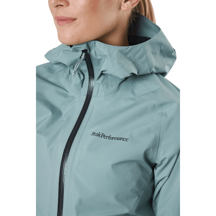 W Gore-tex Pac takki Tuhkanvihreä