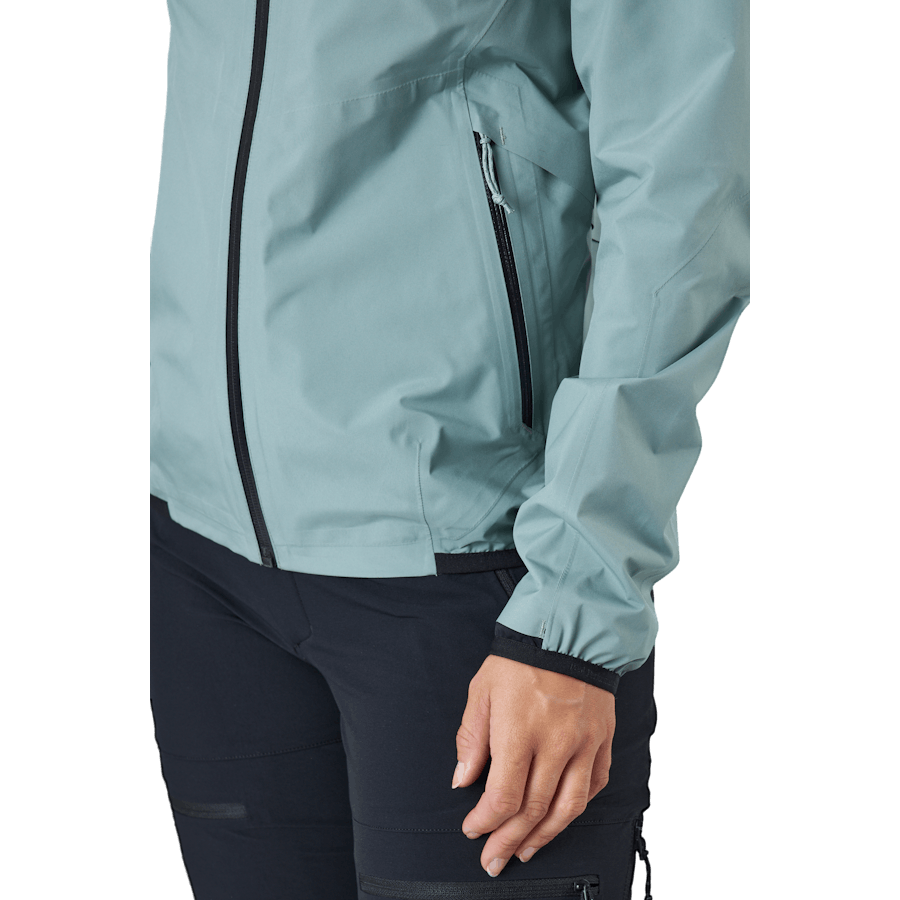 W Gore-tex Pac takki Tuhkanvihreä