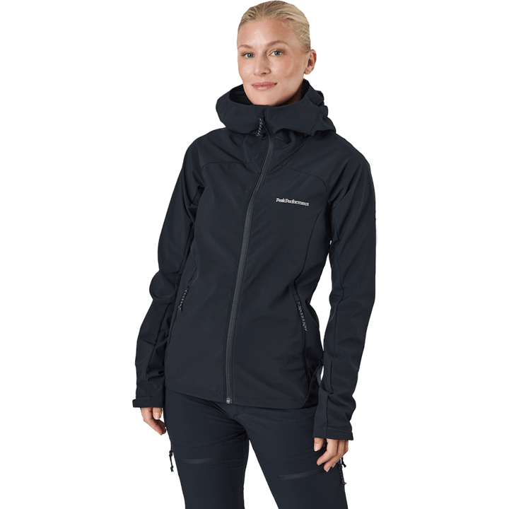 W Explore Hood Jacket Schwarz