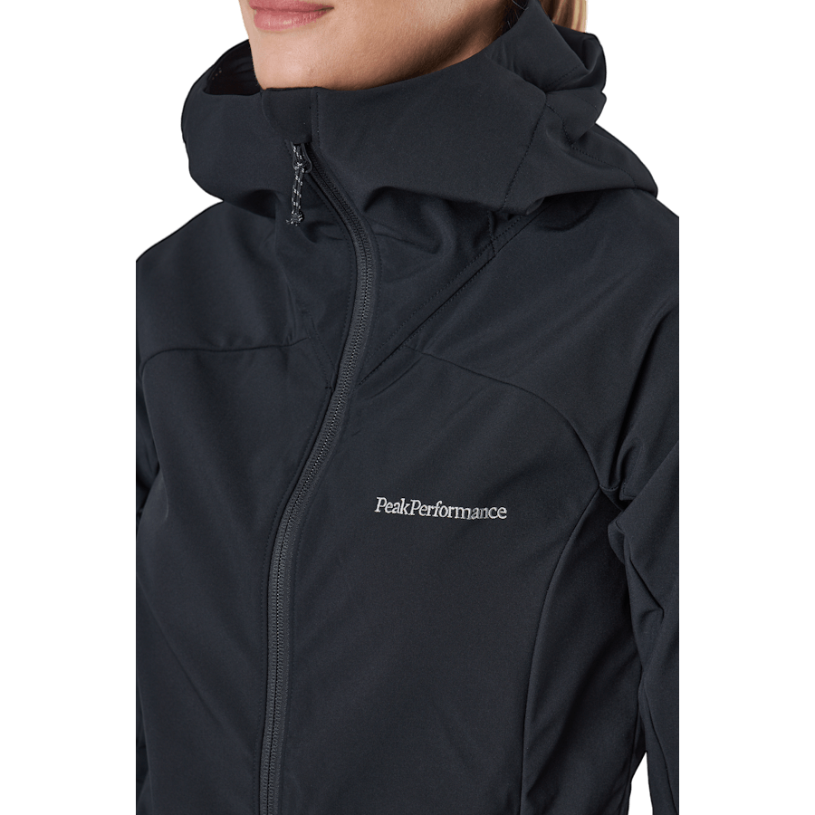 W Explore Hood Jacket Schwarz