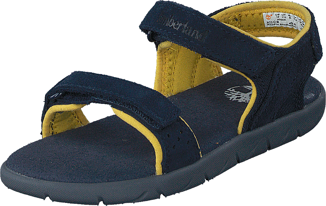 Nubble L/f 2 Strap Sandal Basi Black Iris