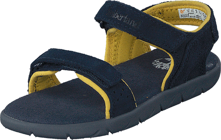 Nubble L/f 2 Strap Sandal Basi Black Iris
