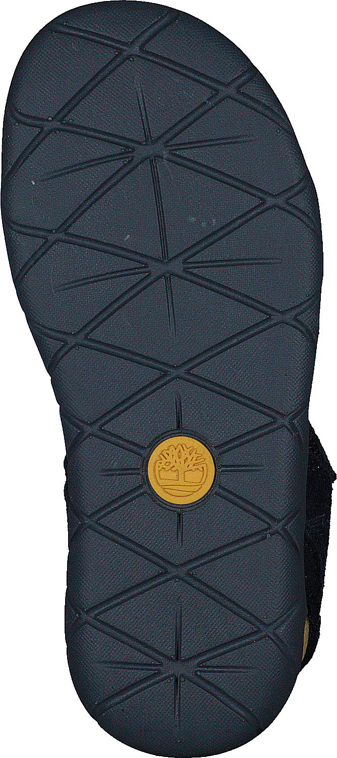 Nubble L/f 2 Strap Sandal Basi Black Iris