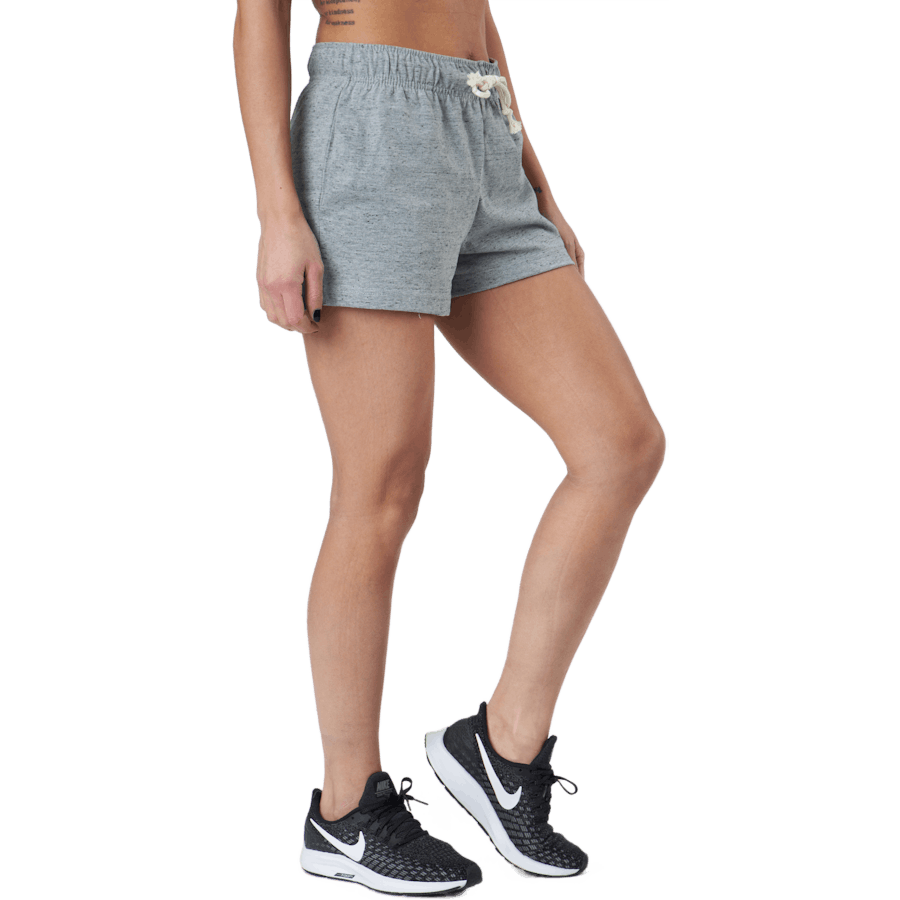 Sportswear Gym Vintage Women's Shorts DK GREY HEATHER/WHITE