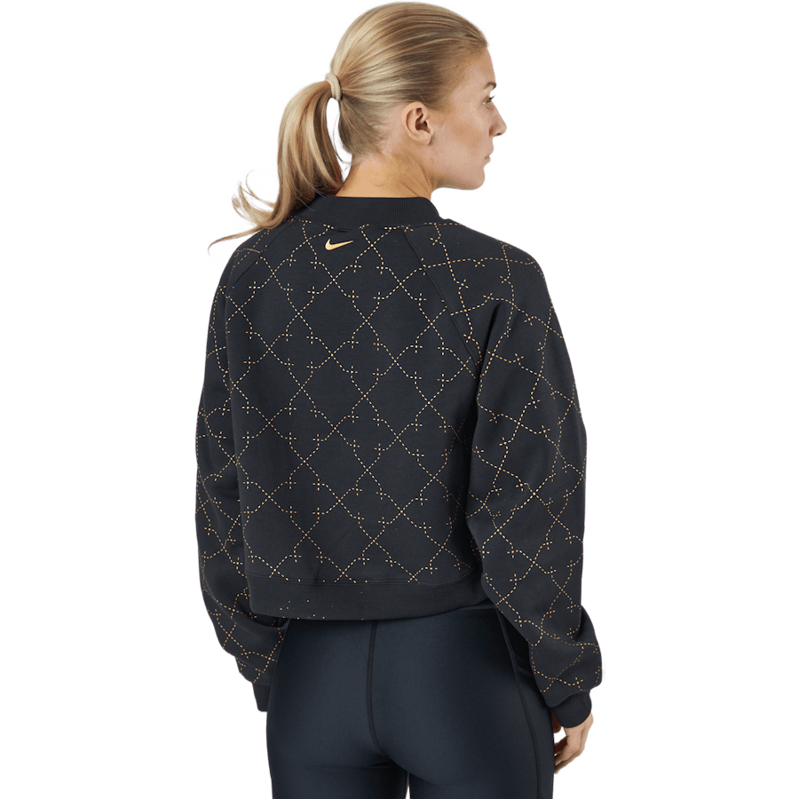 Nike Dri-fit Women's Novelty F Svart/metallic Gold