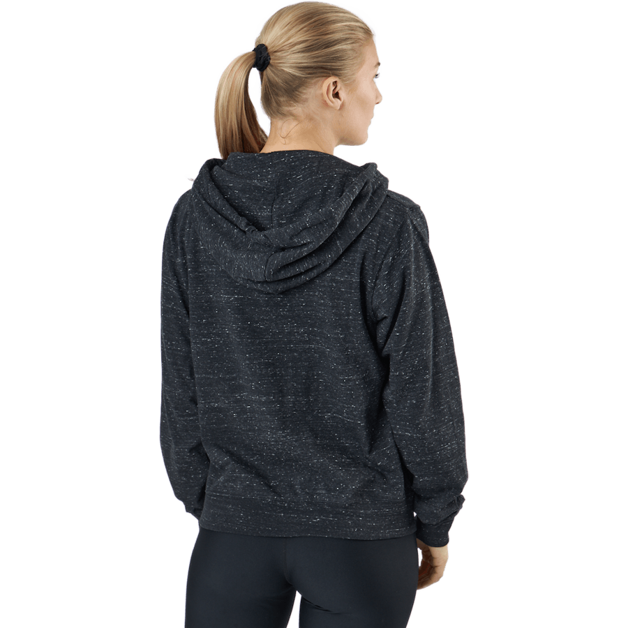 Sportswear Gym Vintage Hoodie ZWART/WIT voor dames
