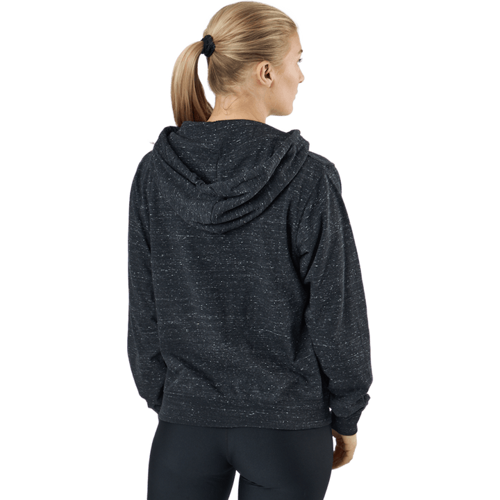 Sportswear Gym Vintage Hoodie ZWART/WIT voor dames