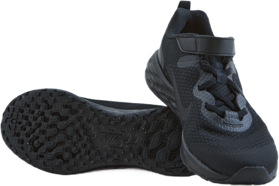 Revolution 6 Små barnesko SORT/SORT-SVART-DK SMOKE GREY