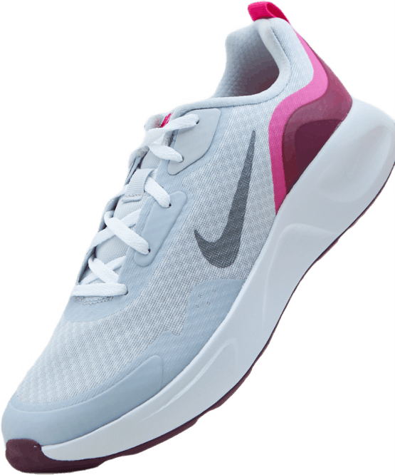 Nike Wearallday Big Kids' Shoe Pure Platinum/smoke Grey-pink
