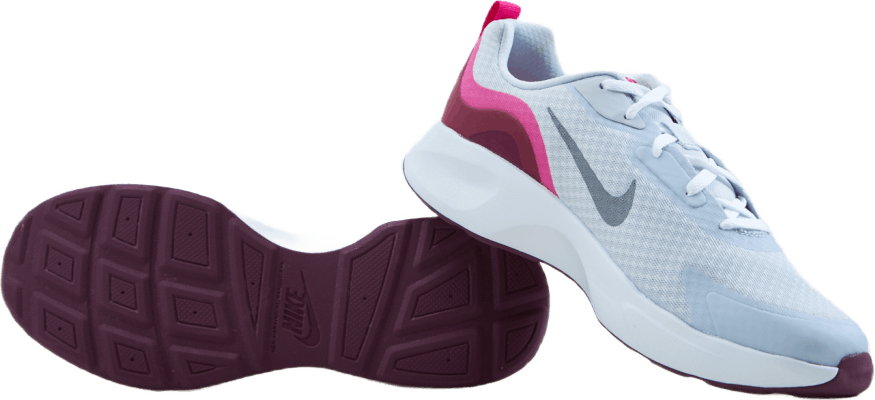 Nike Wearallday Big Kids' Shoe Pure Platinum/smoke Grey-pink