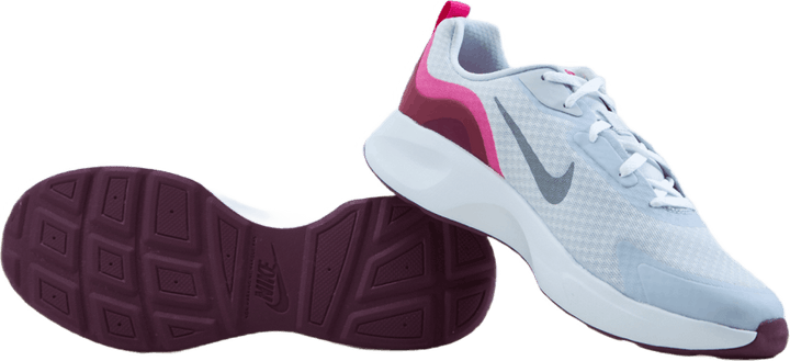 Nike Wearallday Big Kids' Shoe Pure Platinum/smoke Grey-pink