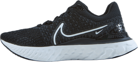 React Infinity Run Flyknit 3 Scarpe da corsa su strada da donna NERO/BIANCO