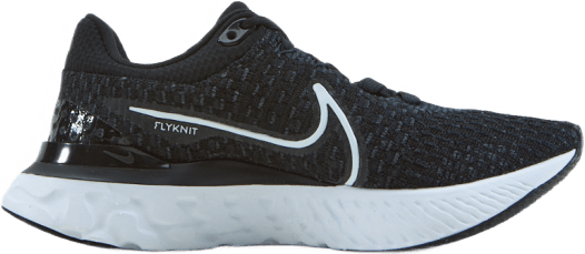React Infinity Run Flyknit 3 Scarpe da corsa su strada da donna NERO/BIANCO