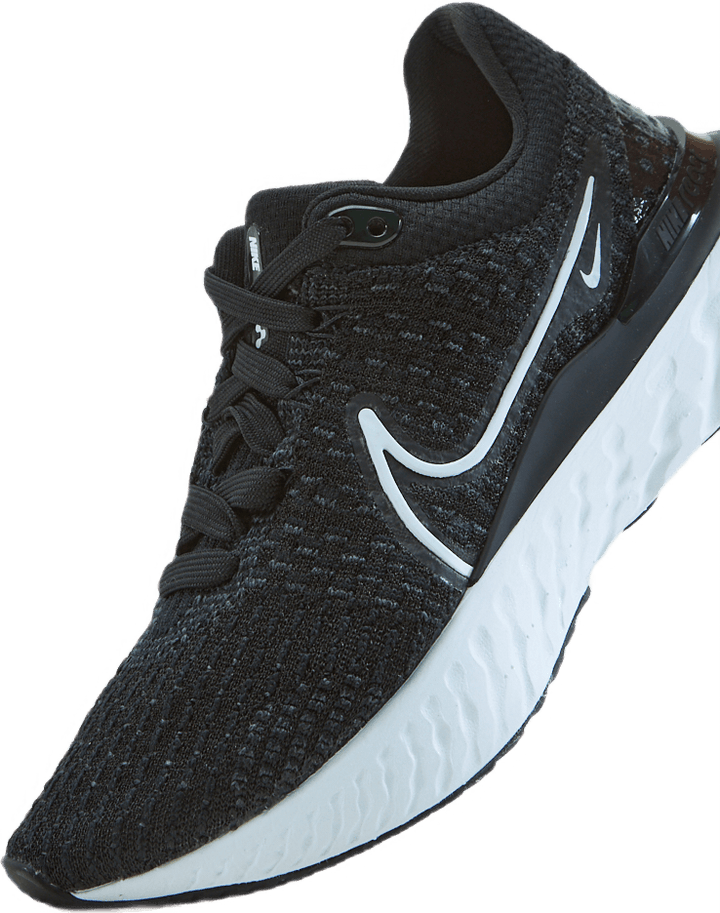 React Infinity Run Flyknit 3 Scarpe da corsa su strada da donna NERO/BIANCO