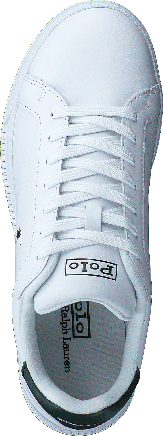 Heritage Court II Leather Sneaker Hvit / College Green PP
