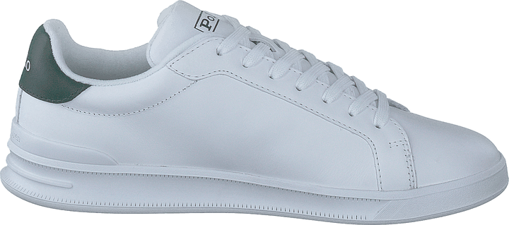 Heritage Court II Leather Sneaker Hvit / College Green PP