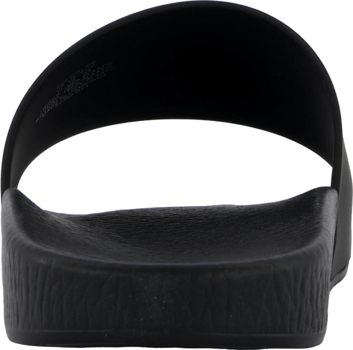Claquettes Signature Pony noires/rouges en PP