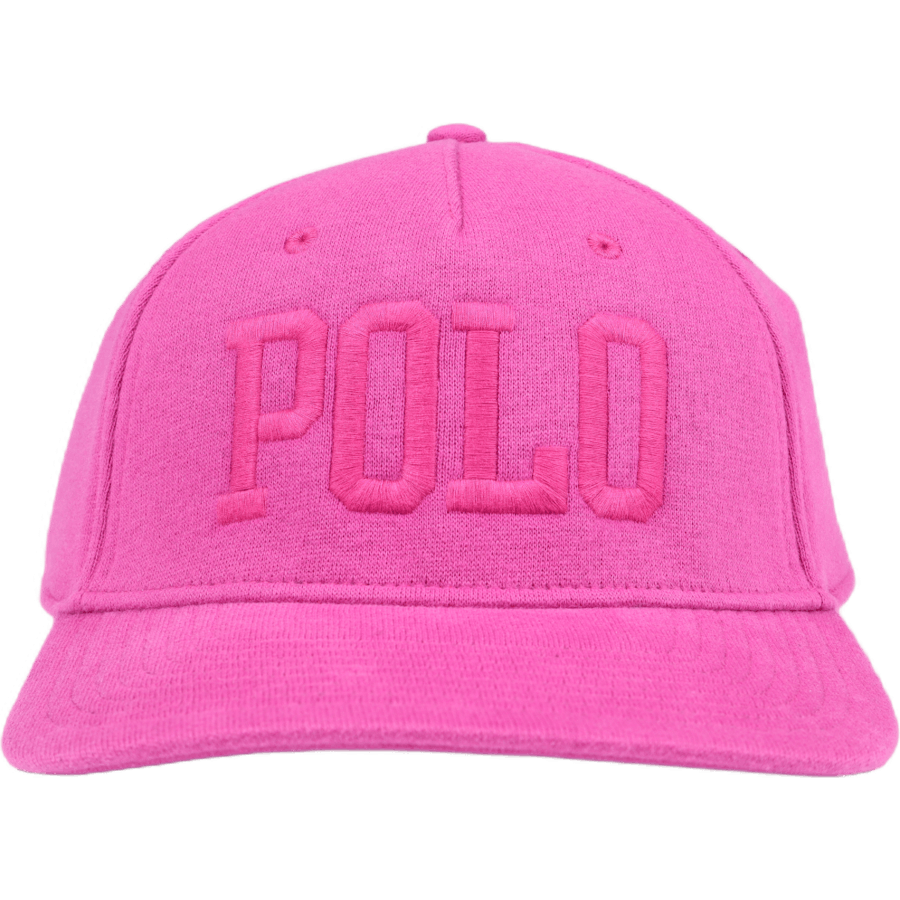Casquette polaire avec logo rose vif