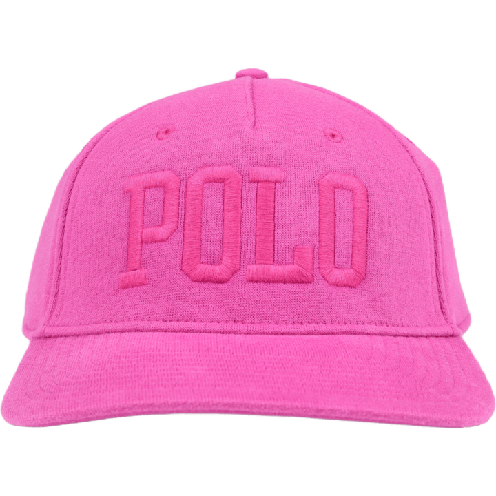 Casquette polaire avec logo rose vif