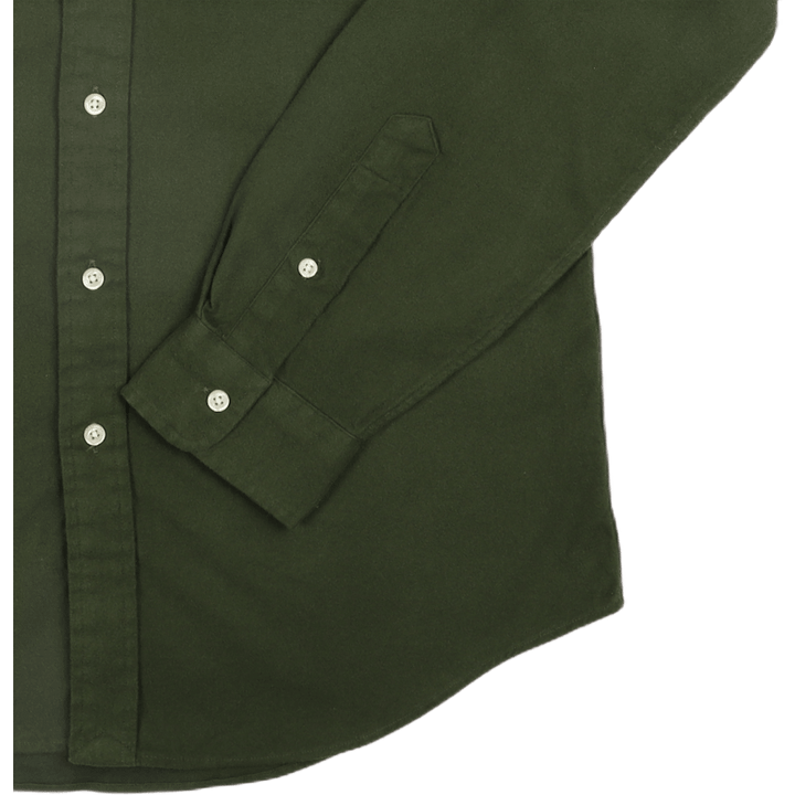 Flanellskjorte Army med spesialtilpasset passform